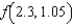 Given   , calculate   by evaluating   and   . Round your answer to four decimal places. A)  7.3037 B)  5.6074 C)  -16.6963 D)  -2.6963 E)  -21.3926