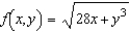 Find the partial derivative   for the function   . A)    B)    C)    D)    E)   