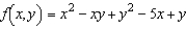 For   find all values of x and y such that   and   simultaneously. A)    B)    C)    D)    E)   