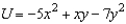 Suppose the utility function   is a measure of the utility (or satisfaction)  derived by a person from the consumption of two products x and y. Determine the marginal utility of product x if the utility function is   . A)    B)    C)    D)    E)   