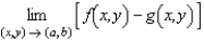Find   by using the limits   and   . A)    B)    C)    D)    E)   