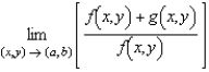 Find   by using the limits   and   . A)    B)    C)    D)    E)   