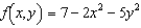Find and simplify the function   at the given value   . A)  -56 B)  -26 C)  -14 D)  -44 E)  -27