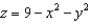 Sketch the surface given by the function.   A)    B)    C)    D)    E)  none of the above