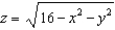 Sketch the level curves for the function   for the given c-values   . A)    B)    C)    D)    E)   