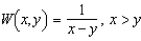 The average length of time that a customer waits in line for service is   where y is the average arrival rate, written as the number of customers per unit of time, and x is the average service rate, written in the same units. Evaluate   . Note: x and y are given as the number of customers per hour. A)  7 min B)  5 min C)  3 min D)  4 min E)  6 min