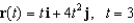Find the principle unit normal vector to the curve given below at the specified point.   A)    B)    C)    D)    E)   