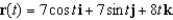 Find   at time   for the space curve   . Round your answer to three decimal places. A)  0.062 B)  0.071 C)  0.659 D)  0.000 E)  0.753