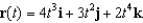 Find   given the following vector function.   A)    B)    C)    D)    E)   