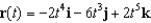 Find   given the following vector function.   A)    B)    C)    D)    E)   