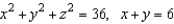 Find a vector-valued function, using the given parameter, to represent the intersection of the surfaces given below. Surfaces Parameter     A)    B)    C)    D)    E)   
