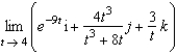 Evaluate the limit given below.   A)    B)    C)    D)    E)  The limit does not exist.