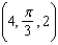 Convert the following point from cylindrical coordinates to rectangular coordinates.   A)    B)    C)    D)    E)   