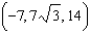 Convert the point   from rectangular coordinates to spherical coordinates. A)    B)    C)    D)    E)   