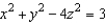 Find an equation in spherical coordinates for the equation given in rectangular coordinates.   A)    B)    C)    D)    E)   