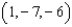 Find a set of parametric equations of the line through the points   and   . A)    B)    C)    D)    E)   