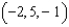Find a set of parametric equations of the line that passes through the point   and is parallel to the xy-plane and yz-plane. A)    B)    C)    D)    E)   