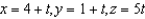 Two insects are crawling along different lines in three-space. At time t (in minutes) , the first insect is at the point   where   . Also, at time t, the second insect is at the point   where   . Assume distances are given in inches. How close do the insects get? Round your answer to two decimal places. A)    inches B)    inches C)    inches D)    inches E)    inches