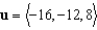 Find a unit vector that is orthogonal to both   and   . A)    B)    C)    D)    E)   