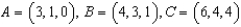 Find the area of the parallelogram with the vertices   , and   . Round your answer to two decimal places. A)  35.00 B)  3.00 C)  5.92 D)  7.00 E)  2.65
