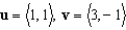 Find the angle between the vectors for u and v given below.   A)    B)    C)    D)    E)   