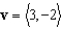 The vector v and its initial point is given. Find the terminal point.   , initial point   A)    B)    C)    D)    E)   