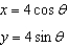Find   and   if possible, and find the slope and concavity (if possible)  at the point corresponding to   .   A)    at   : slope 1 and concave down B)    at   : slope   and concave down C)    at   : slope   and concave up D)    at   : slope 1 and concave up E)    at   : slope of   and concave down