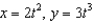 Find the arc length of the curve   on the interval   . Round your answer to three decimal places. A)  287.453 B)  191.635 C)  193.606 D)  66.480 E)  99.721