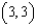 Use the result,  the set of parametric equations for the ellipse is     to find a set of parametric equations for the ellipse with vertices   and   and with foci at   and   . A)    B)    C)    D)    E)   