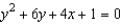 Find the vertex, focus, and directrix of the parabola and sketch its graph.   A)  vertex:   ; focus:   ; directrix x = -1   B)  vertex:   ; focus:   ; directrix x = 1   C)  vertex:   ; focus:   ; directrix x = 3   D)  vertex:   ; focus:   ; directrix x = 3   E)  vertex:   ; focus:   ; directrix x = -1  