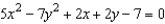 Classify the graph of the equation as a circle, a parabola, an ellipse, or a hyperbola.   A)  circle B)  hyperbola C)  ellipse D)  parabola