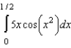 Use a power series to approximate the value of the integral   with an error of less than 0.0001. Round your answer to four decimal places. A)  1.2370 B)  0.6185 C)  0.5993 D)  0.0619 E)  0.0400