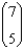 Evaluate   using the formula   where k is a real number, n is a positive integer, and   . A)  31 B)  45 C)  56 D)  21 E)  35