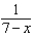 Find a geometric power series for the function   centered at 0. A)    B)    C)    D)    E)   