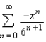 Find a geometric power series for the function   centered at 0. A)    B)    C)    D)    E)   