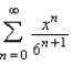 Find a geometric power series for the function   centered at 0. A)    B)    C)    D)    E)   