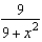 Find a power series for the function   centered at 0. A)    B)    C)    D)    E)   