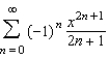 Use the series   for   to approximate the value of   using   . Round your answer to three decimal places. A)  0.125 B)  0.111 C)  0.143 D)  0.100 E)  0.133