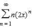 Identify the interval of convergence of a power series   . A)    B)    C)    D)    E)   