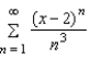 State where the power series   is centered. A)  0 B)  -3 C)  2 D)  3 E)  -2