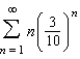 Use the Ratio Test to determine the convergence or divergence of the series.   A)  diverges B)  Ratio Test inconclusive C)  converges