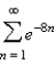 Use the Root Test to determine the convergence or divergence of the series   . A)  diverges B)  converges
