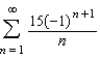 Identify the most appropriate test to be used to determine whether the series   converges or diverges. A)    B)    C)    D)    E)   