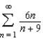 Determine the convergence or divergence of the series using any appropriate test from this chapter. Identify the test used.   A)  both diverges; Ratio Test and diverges; Theorem 9.9 (n<sup>th</sup> Term Test for Divergence)  B)  converges; Integral Test C)  diverges; Theorem 9.9 (n<sup>th</sup> Term Test for Divergence)  D)  converges; p-series E)  diverges; Ratio Test