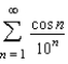 Determine the convergence or divergence of the series   using any appropriate test. A)    B)   