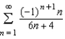True or false: The series   converges. A)    B)   