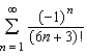 True or false: The series   converges . A)    B)   