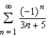 The series   is a convergent series. Use Theorem 9.15 to determine the number of terms required to approximate the sum of this series with an error less than 0.001. A)    B)    C)    D)    E)   