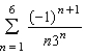 It can be shown that   According to Theorem 9.15, the partial sum   approximates   with error less than how much? A)    B)    C)    D)    E)   