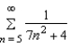 Use the Direct Comparison Test (if possible)  to determine whether the series   converges or diverges. A)  converges B)  diverges